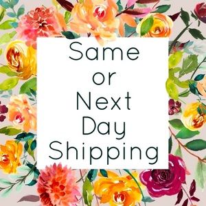 I will ship your order on the same or next day it is placed. ☺️🛍️❤️